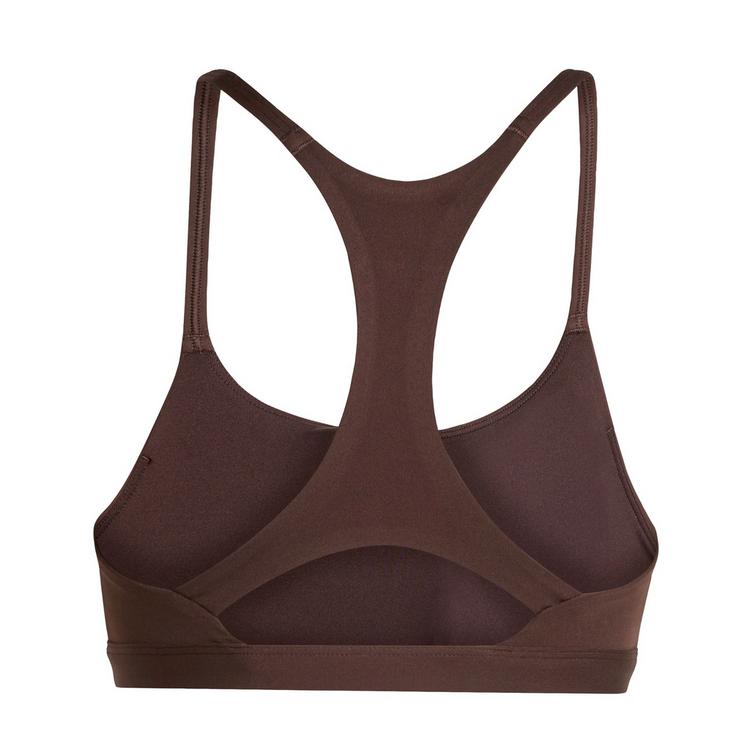 adidas adidas Optime Essentials leicht st&uuml;tzender BH Damen - Aurora Coffee - 0 | SportScheck