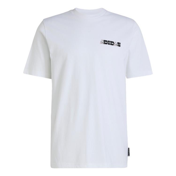 adidas adidas NOVELTY CARDS GRAFIK T-SHIRT T-Shirt Herren - White - 0 | SportScheck