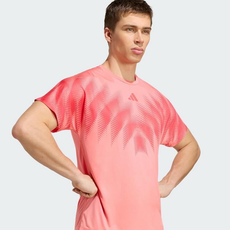 adidas adidas Adizero Aspyre Unitefit Laufshirt T-Shirt - Semi Turbo / Core Pink - 0 | SportScheck