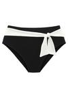 Lascana Highwaist-Bikini-Hose Bikini Hose Damen - schwarz-creme