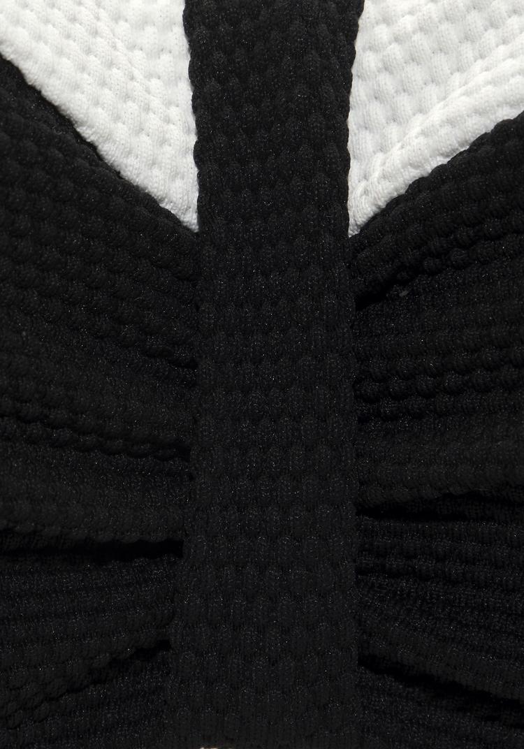 Lascana Lascana B&uuml;gel-Bandeau-Bikini-Top Bikini Oberteil Damen - schwarz-creme - 2 | SportScheck