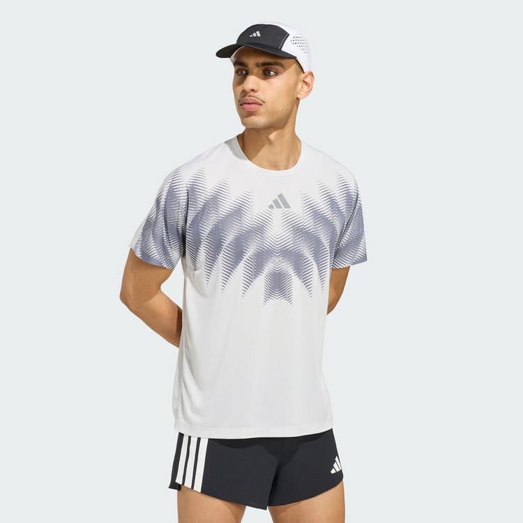 adidas adidas Adizero Aspyre Unitefit Laufshirt T-Shirt - Grey One / Grey - 0 | SportScheck