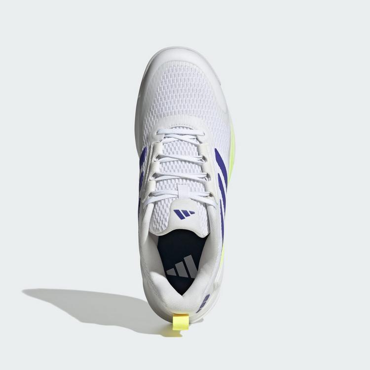 adidas adidas Novaflight 2 Indoor Schuh Hallenschuhe Herren - Cloud White / Pure Purple / Hi-Res Yellow - 1 | SportScheck