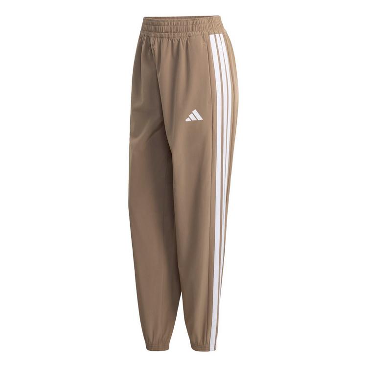 adidas adidas Train Essentials 3-Streifen Woven Hose Trainingshose Damen - Khaki Six - 0 | SportScheck