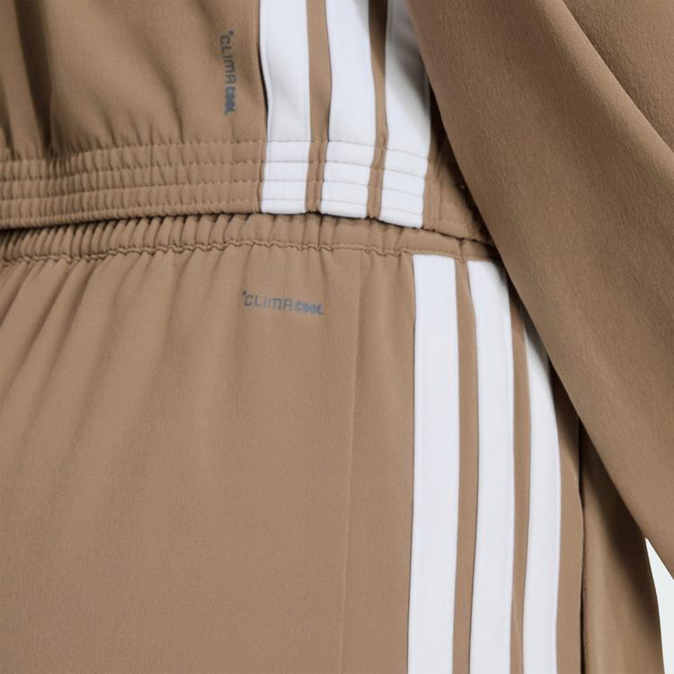 adidas adidas Train Essentials 3-Streifen Woven Hose Trainingshose Damen - Khaki Six - 1 | SportScheck