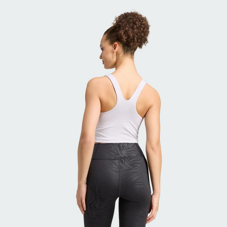 adidas adidas adidas All Me Medium Support BH Damen - Frozen Purple Mel. - 1 | SportScheck