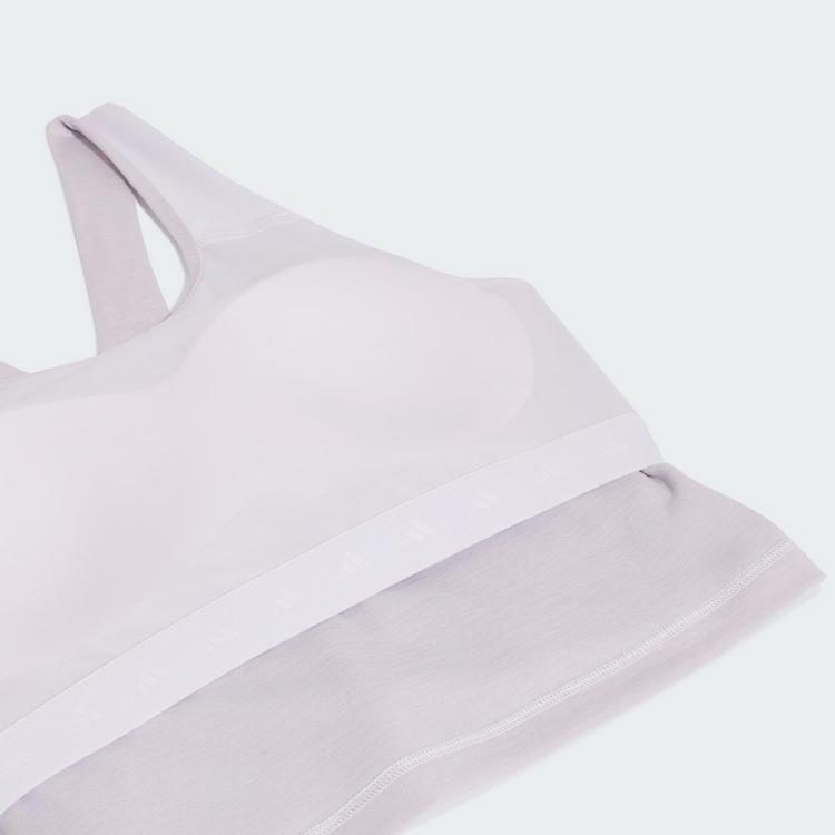 adidas adidas adidas All Me Medium Support BH Damen - Frozen Purple Mel. - 2 | SportScheck