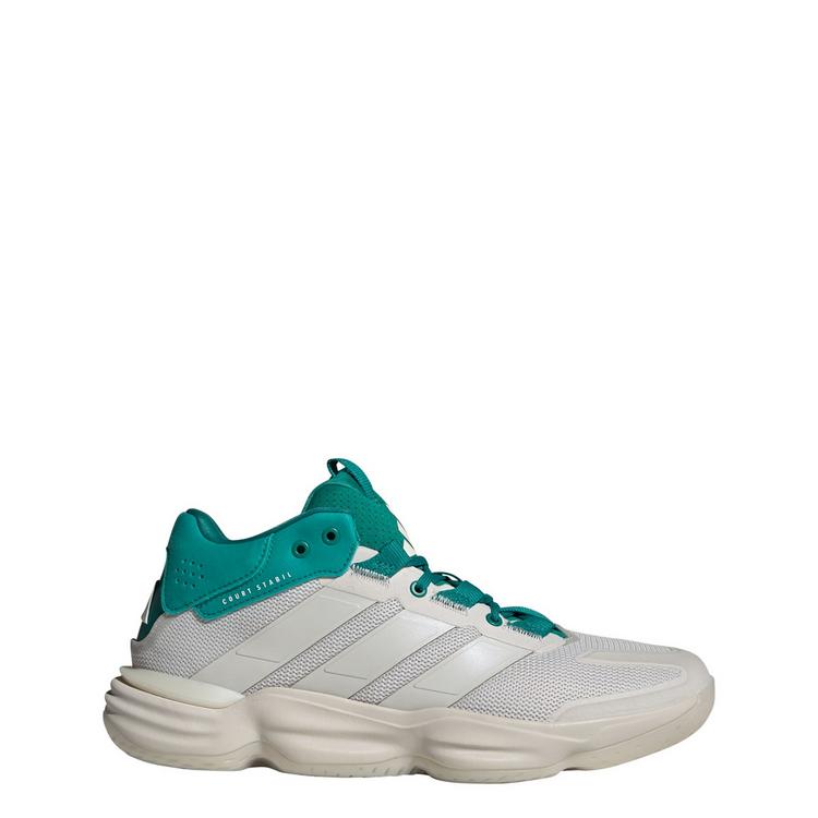 adidas adidas Court Stabil Hallenschuh Hallenschuhe Herren - Grey One / Grey One / Equipment Green - 0 | SportScheck