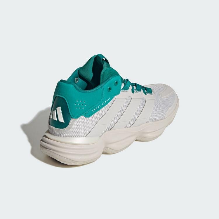 adidas adidas Court Stabil Hallenschuh Hallenschuhe Herren - Grey One / Grey One / Equipment Green - 4 | SportScheck