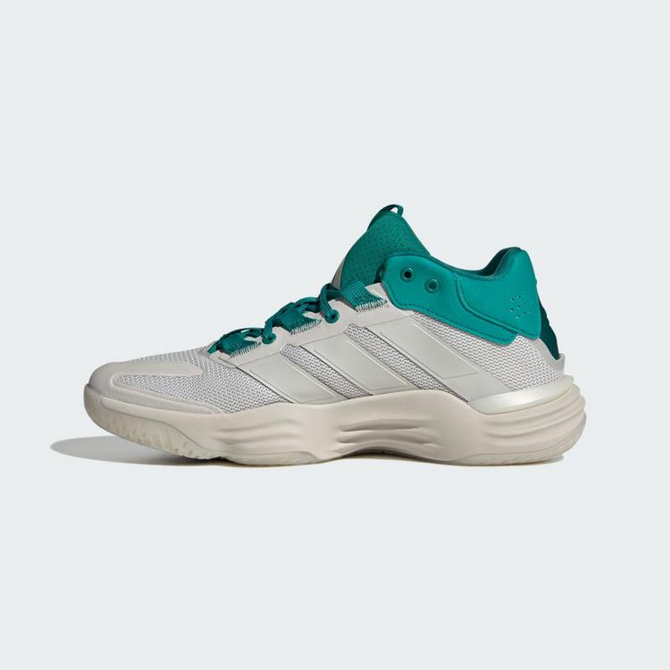 adidas adidas Court Stabil Hallenschuh Hallenschuhe Herren - Grey One / Grey One / Equipment Green - 5 | SportScheck