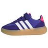 adidas Barreda Decode Schuh Kids Sneaker Kinder - Solar Purple / Cloud White / Solar Turbo