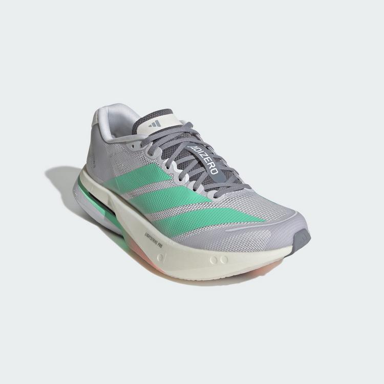adidas adidas Adizero Boston 13 Schuh Laufschuhe Damen - Dash Grey / Pulse Mint / Haze Coral - 3 | SportScheck