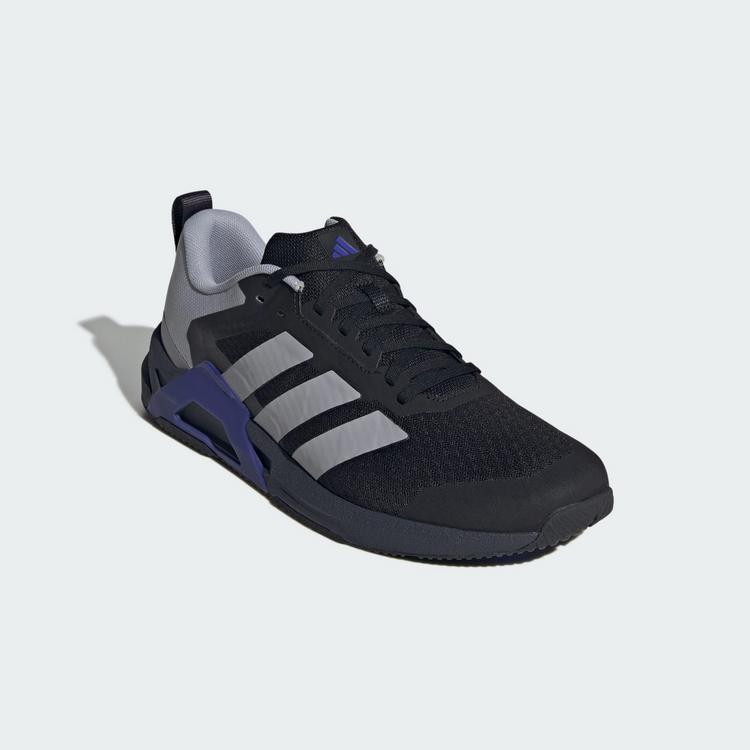 adidas adidas Dropset Control Trainingsschuh Fitnessschuhe Herren - Core Black / Halo Silver / Pure Purple - 3 | SportScheck