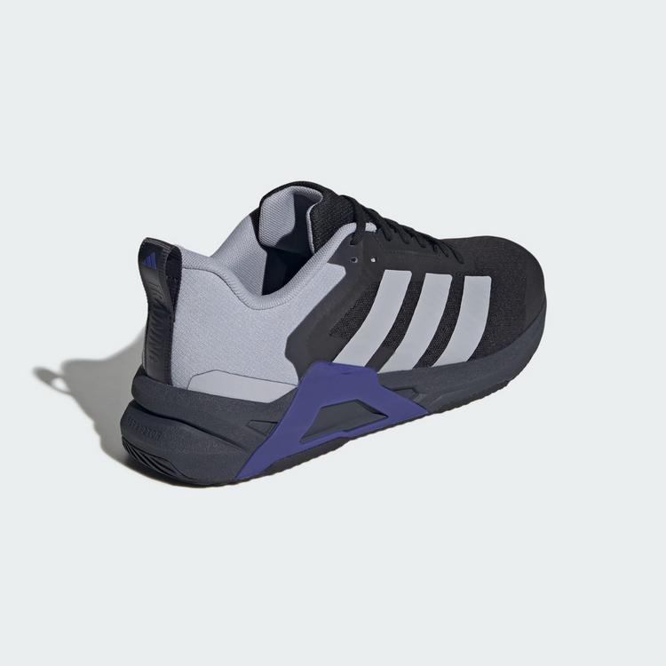 adidas adidas Dropset Control Trainingsschuh Fitnessschuhe Herren - Core Black / Halo Silver / Pure Purple - 4 | SportScheck