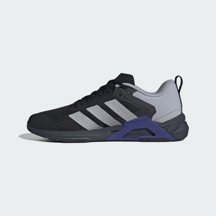 adidas adidas Dropset Control Trainingsschuh Fitnessschuhe Herren - Core Black / Halo Silver / Pure Purple - 5 | SportScheck