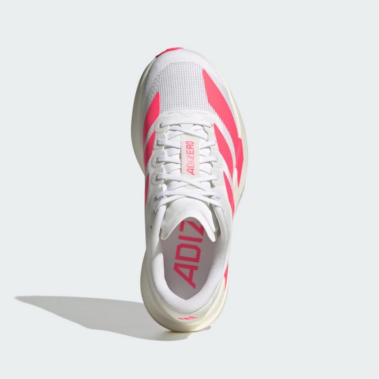 adidas adidas Adizero EVO SL Schuhe f&uuml;r Kinder und Laufschuhe Kinder - Cloud White / Solar Turbo / Iron Metallic - 1 | SportScheck