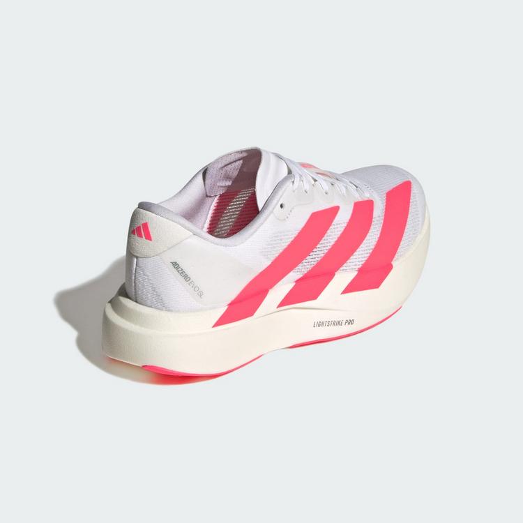 adidas adidas Adizero EVO SL Schuhe f&uuml;r Kinder und Laufschuhe Kinder - Cloud White / Solar Turbo / Iron Metallic - 4 | SportScheck