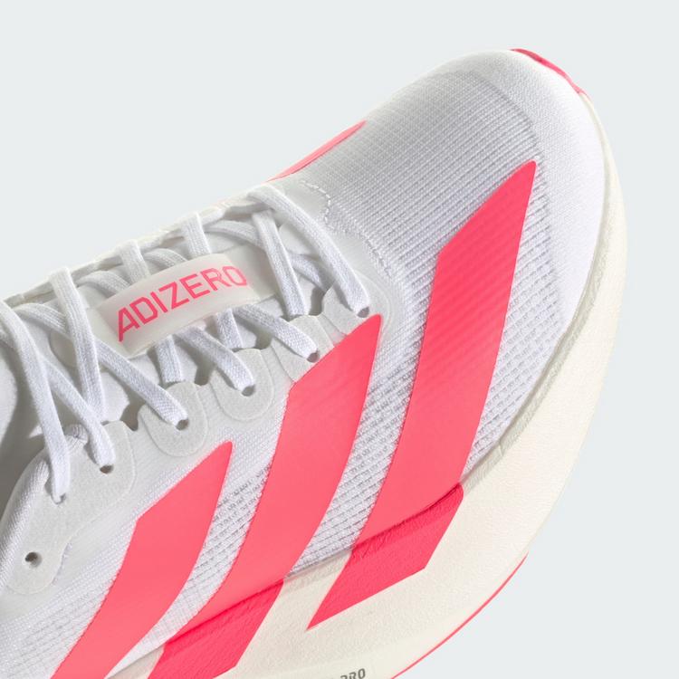 adidas adidas Adizero EVO SL Schuhe f&uuml;r Kinder und Laufschuhe Kinder - Cloud White / Solar Turbo / Iron Metallic - 7 | SportScheck