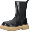 Steve Madden Stiefelette Stiefel Damen - Schwarz/Beige