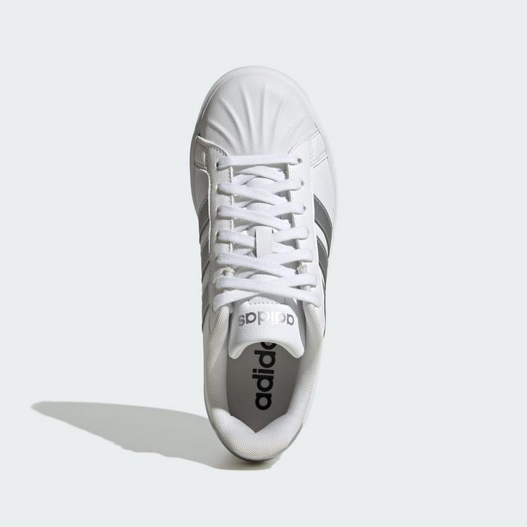 adidas adidas STREETTALK BOLD SCHUH Sneaker Damen - Cloud White / Silver Metallic / Core Black - 1 | SportScheck