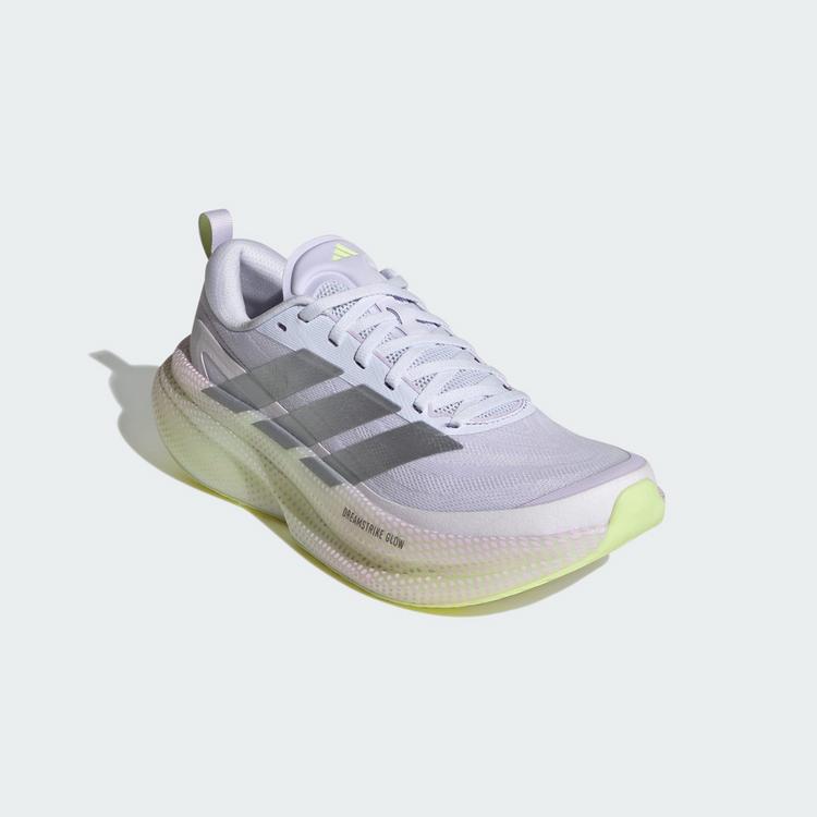 adidas adidas SUPERNOVA GLIDE LAUFSCHUH Laufschuhe Damen - Frozen Purple / Silver Metallic / Frozen Lemon - 3 | SportScheck