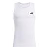 adidas PrimeLift Essentials Workout Rib Tanktop Funktionstank Herren - White