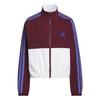 adidas Beyond The Course Colorblock Twistweave Trainingsjacke Damen - Maroon