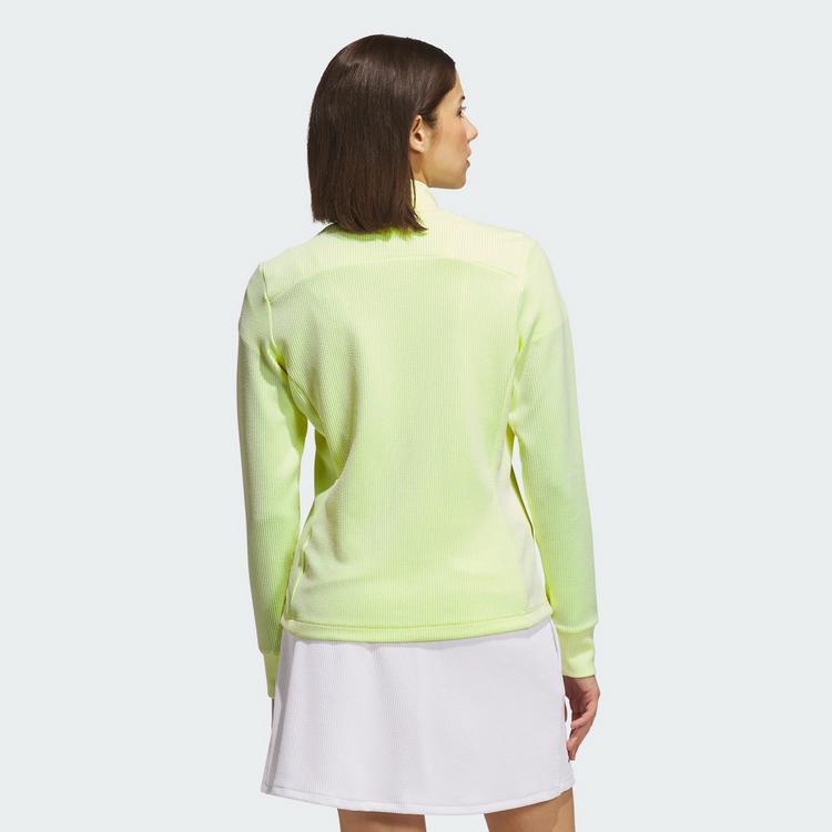 adidas adidas PERFORMANCE TEXTURE FULL ZIP JACKE Trainingsjacke Damen - Frozen Lemon - 1 | SportScheck