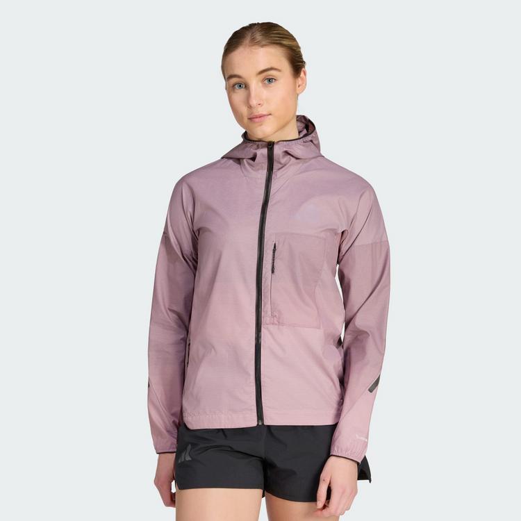 adidas adidas Terrex Xperior CLIMA365 Light Windweave Laufjacke Damen - Magic Mauve / Black - 0 | SportScheck