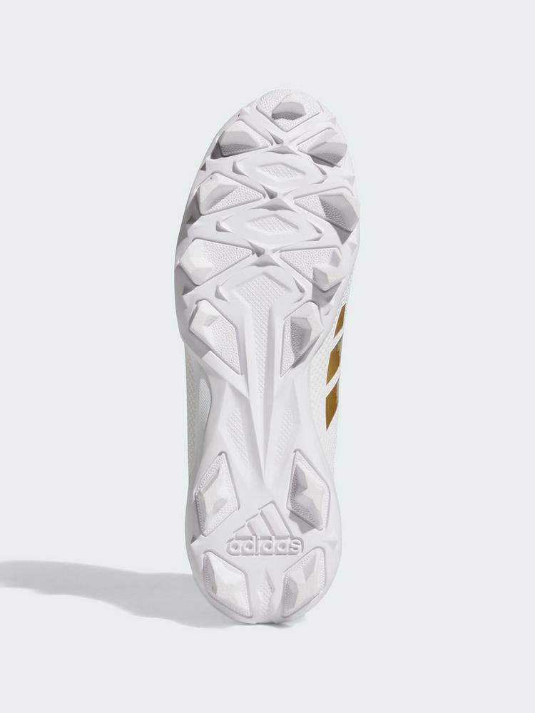 adidas adidas Adizero Impact.2 Molded Rubber Fu&szlig;ballschuhe Herren - Cloud White / Gold Metallic / Cloud White - 2 | SportScheck