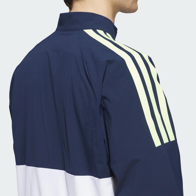 adidas adidas BEYOND TWISTWEAVE FULL-ZIP WINDBREAKER Windbreaker Herren - White / Collegiate Navy - 1 | SportScheck