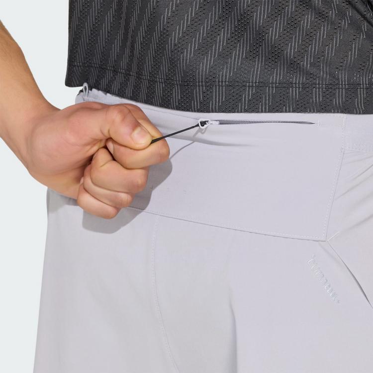 adidas adidas ADI365 Climacool+ 2 Pocket Shorts Laufshorts Herren - Glory Grey - 1 | SportScheck