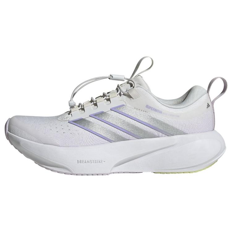 adidas adidas SUPERNOVA RISE 3 ADAPTIVE LAUFSCHUH Laufschuhe Damen - Crystal White / Silver Metallic / Glow Purple - 0 | SportScheck