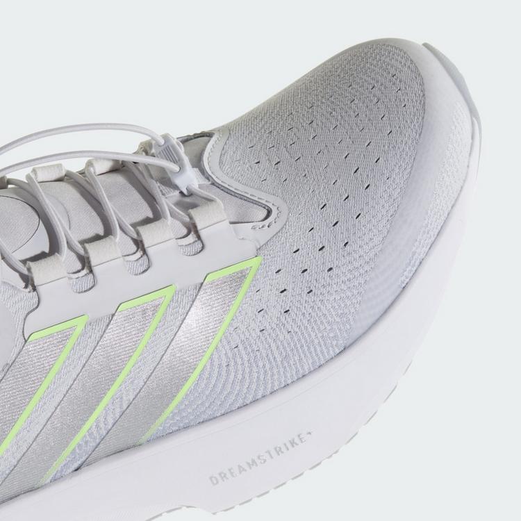 adidas adidas SUPERNOVA RISE&nbsp;3 ADAPTIVE LAUFSCHUH Laufschuhe Herren - Dash Grey / Silver Metallic / Signal Green - 6 | SportScheck