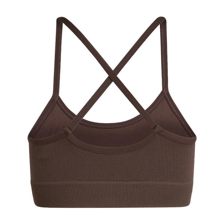 adidas adidas Workout Essentials leicht st&uuml;tzender BH Damen - Aurora Coffee - 0 | SportScheck