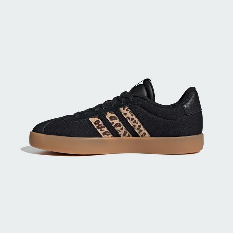 adidas adidas VL Court 3.0 Schuh Sneaker Damen - Core Black / Shadow Brown / Matte Gold - 5 | SportScheck