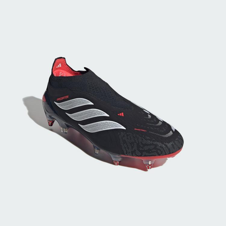 adidas adidas PREDATOR ELITE Laceless SG Fu&szlig;ballschuh Fu&szlig;ballschuhe - Core Black / Cloud White / Lucid Red - 2 | SportScheck
