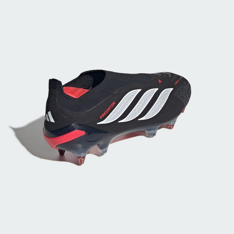 adidas adidas PREDATOR ELITE Laceless SG Fu&szlig;ballschuh Fu&szlig;ballschuhe - Core Black / Cloud White / Lucid Red - 3 | SportScheck