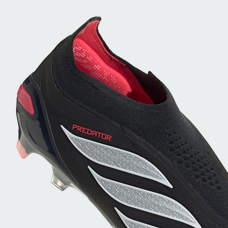 adidas adidas Predator Elite Fu&szlig;ballschuh, feste Fu&szlig;ballschuhe - Core Black / Cloud White / Lucid Red - 5 | SportScheck