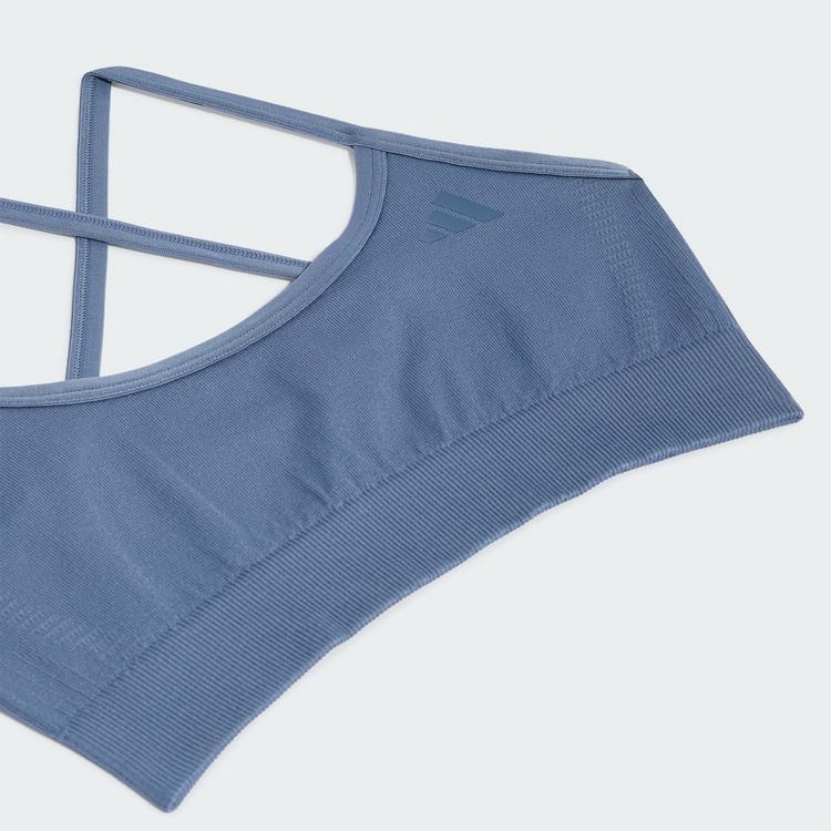 adidas adidas Workout Essentials leicht st&uuml;tzender BH Damen - Preloved Ink - 2 | SportScheck
