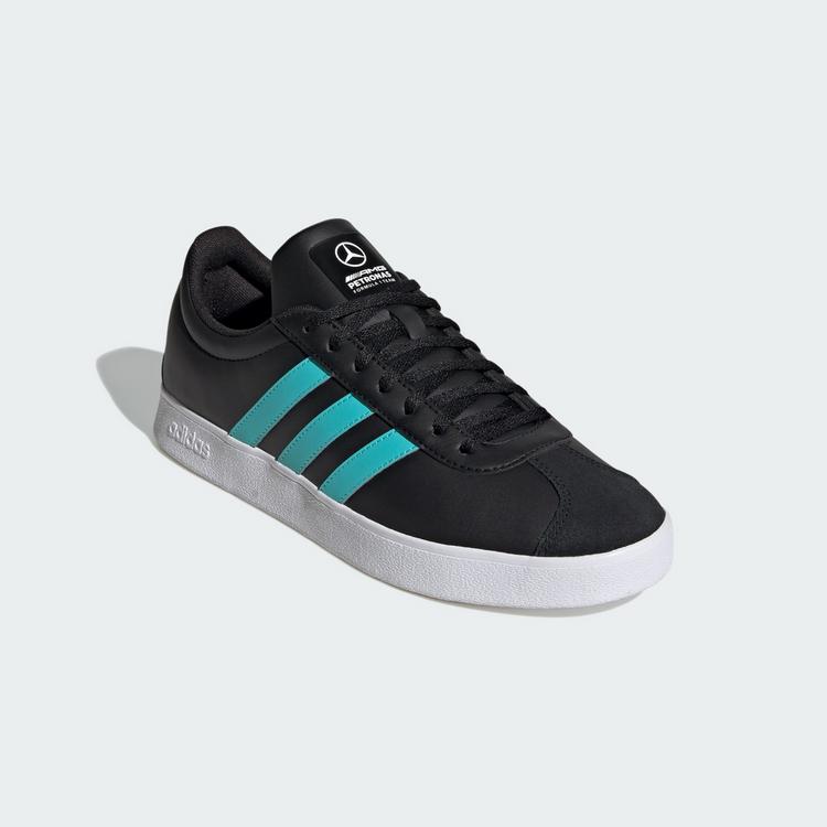 adidas adidas VL COURT MER Schuh Multifunktionsschuhe - Core Black / Semi Mint Rush / Cloud White - 3 | SportScheck