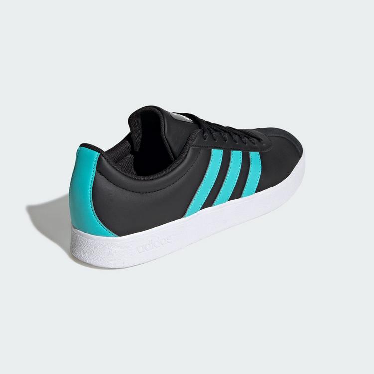 adidas adidas VL COURT MER Schuh Multifunktionsschuhe - Core Black / Semi Mint Rush / Cloud White - 4 | SportScheck