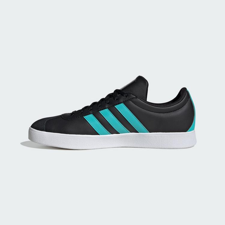 adidas adidas VL COURT MER Schuh Multifunktionsschuhe - Core Black / Semi Mint Rush / Cloud White - 5 | SportScheck