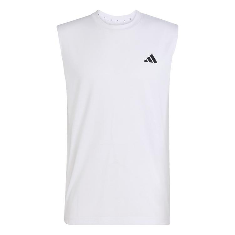 adidas adidas WORKOUT ESSENTIALS FEELREADY &Auml;RMELLOSES Funktionstank Herren - White - 0 | SportScheck