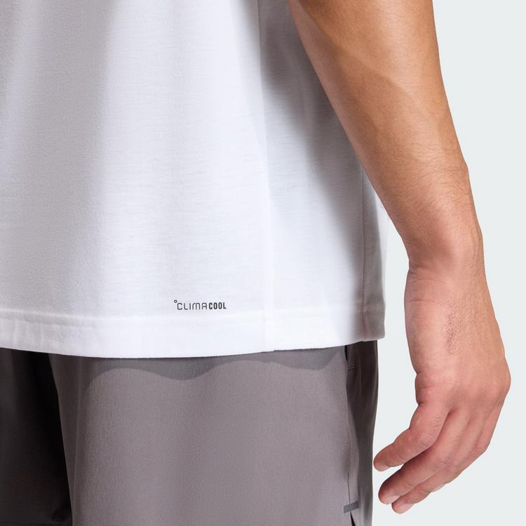 adidas adidas WORKOUT ESSENTIALS FEELREADY &Auml;RMELLOSES Funktionstank Herren - White - 1 | SportScheck