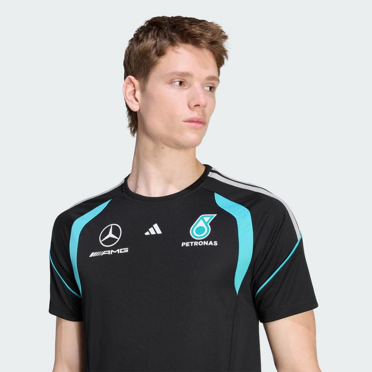 adidas adidas MERCEDES - AMG PETRONAS FORMULA 1 TEAM Funktionstop Herren - Black / Black - 0 | SportScheck