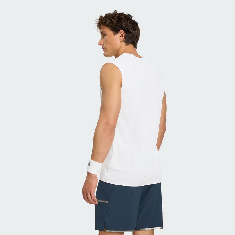 adidas adidas TENNIS CLIMACOOL T-Shirt, &auml;rmellos Funktionstank Herren - White - 1 | SportScheck