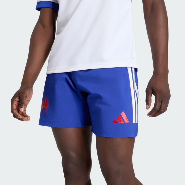 adidas adidas Frankreich Rugby Replica Spielshorts Funktionsshorts Herren - Semi Lucid Blue - 1 | SportScheck