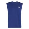 adidas WORKOUT ESSENTIALS FEELREADY &Auml;RMELLOSES Funktionstank Herren - Dark Blue