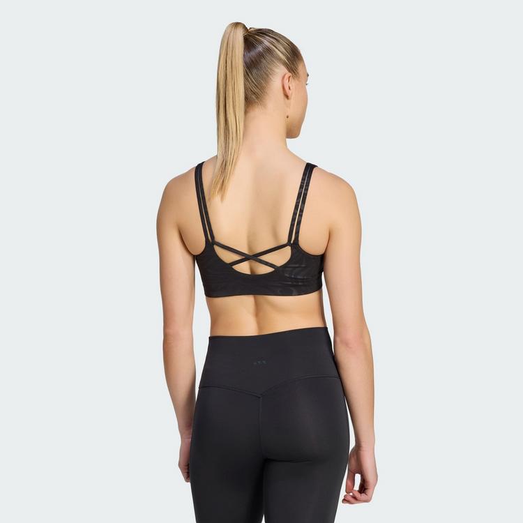 adidas adidas All Me Essentials Grafik Sport-BH, BH Damen - Black - 0 | SportScheck